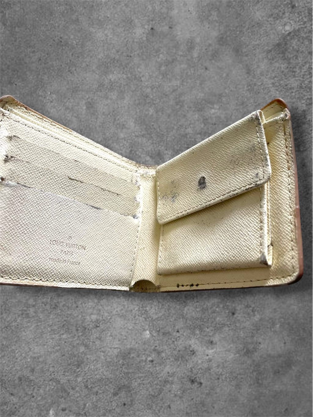 Louis Vuitton Multiple Wallet in Damier Azur Canvas