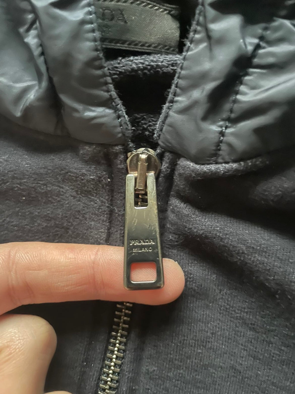 Prada Zip-Up Linea Rossa - L