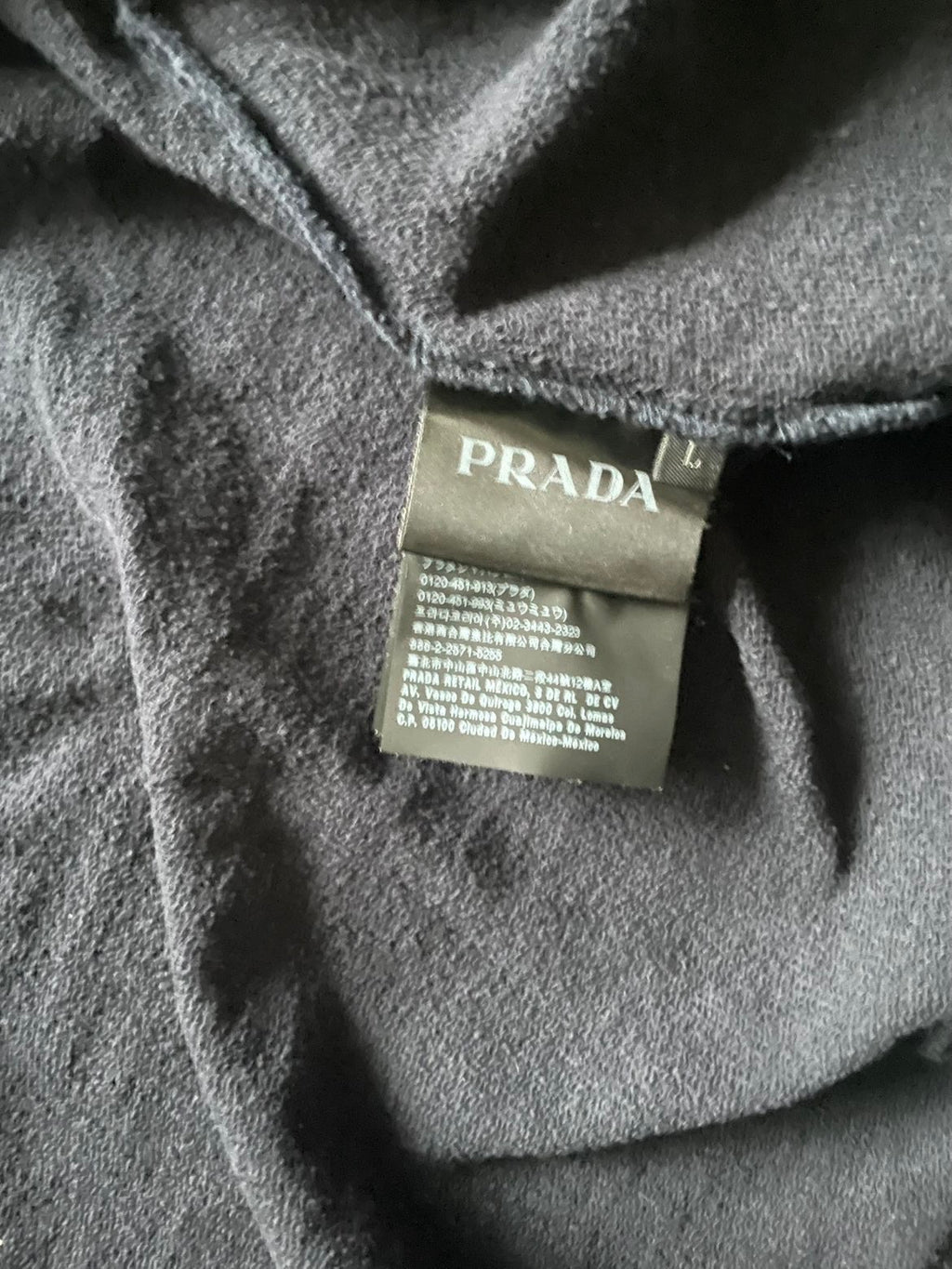 Prada Zip-Up Linea Rossa - L