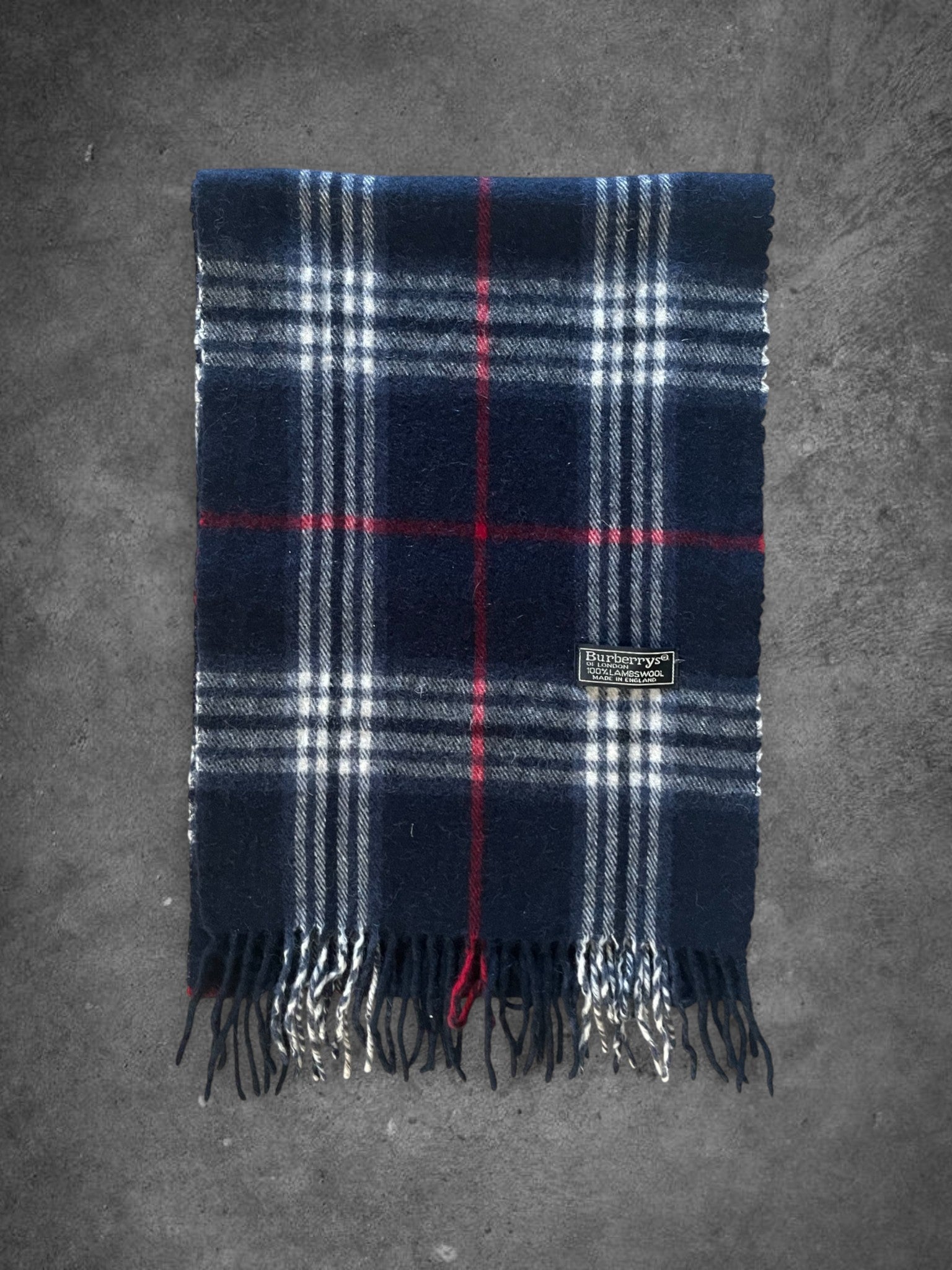 Burberry Scarf - Dark Blue