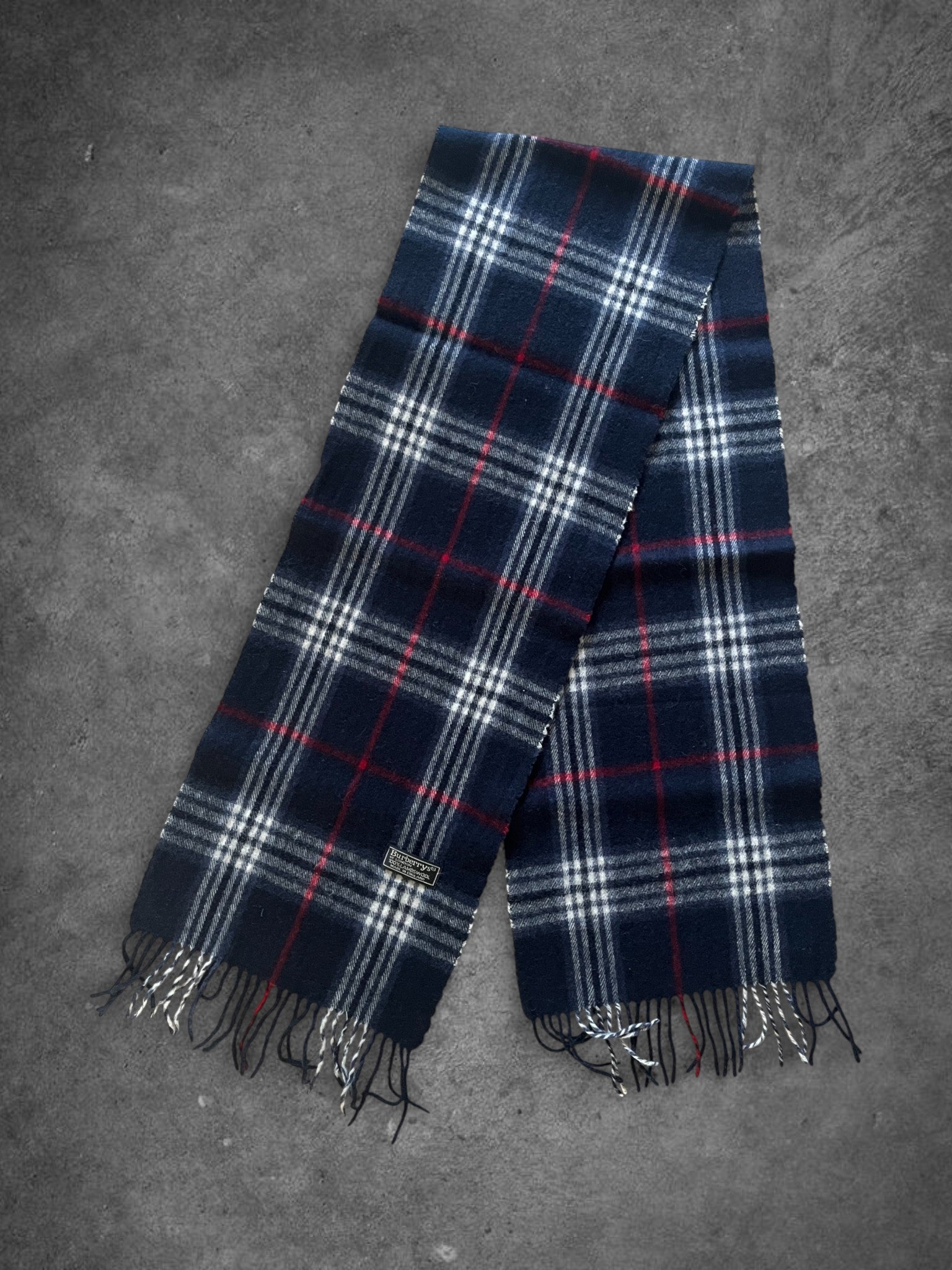 Burberry Scarf - Dark Blue