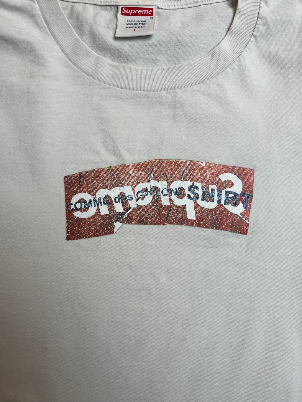 Supreme X Comme des garçons - L