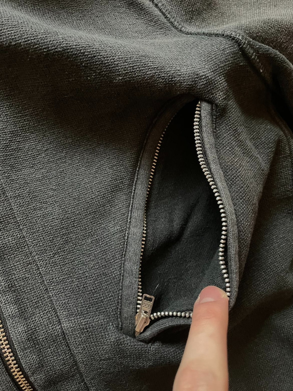 Stone Island zip up - M