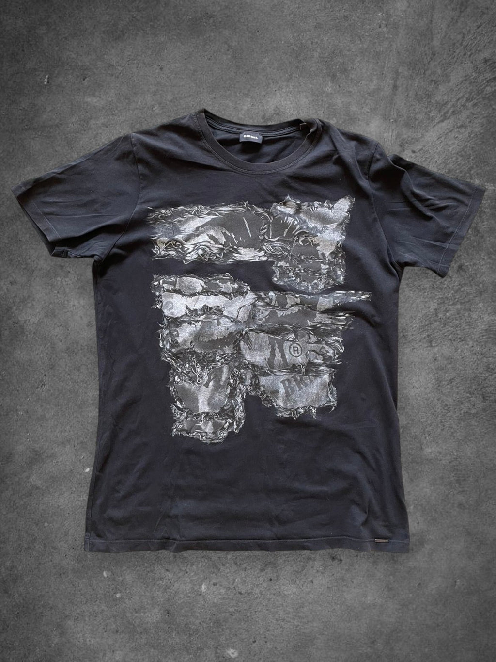 DIESEL Archive Metallic T-shirt - M