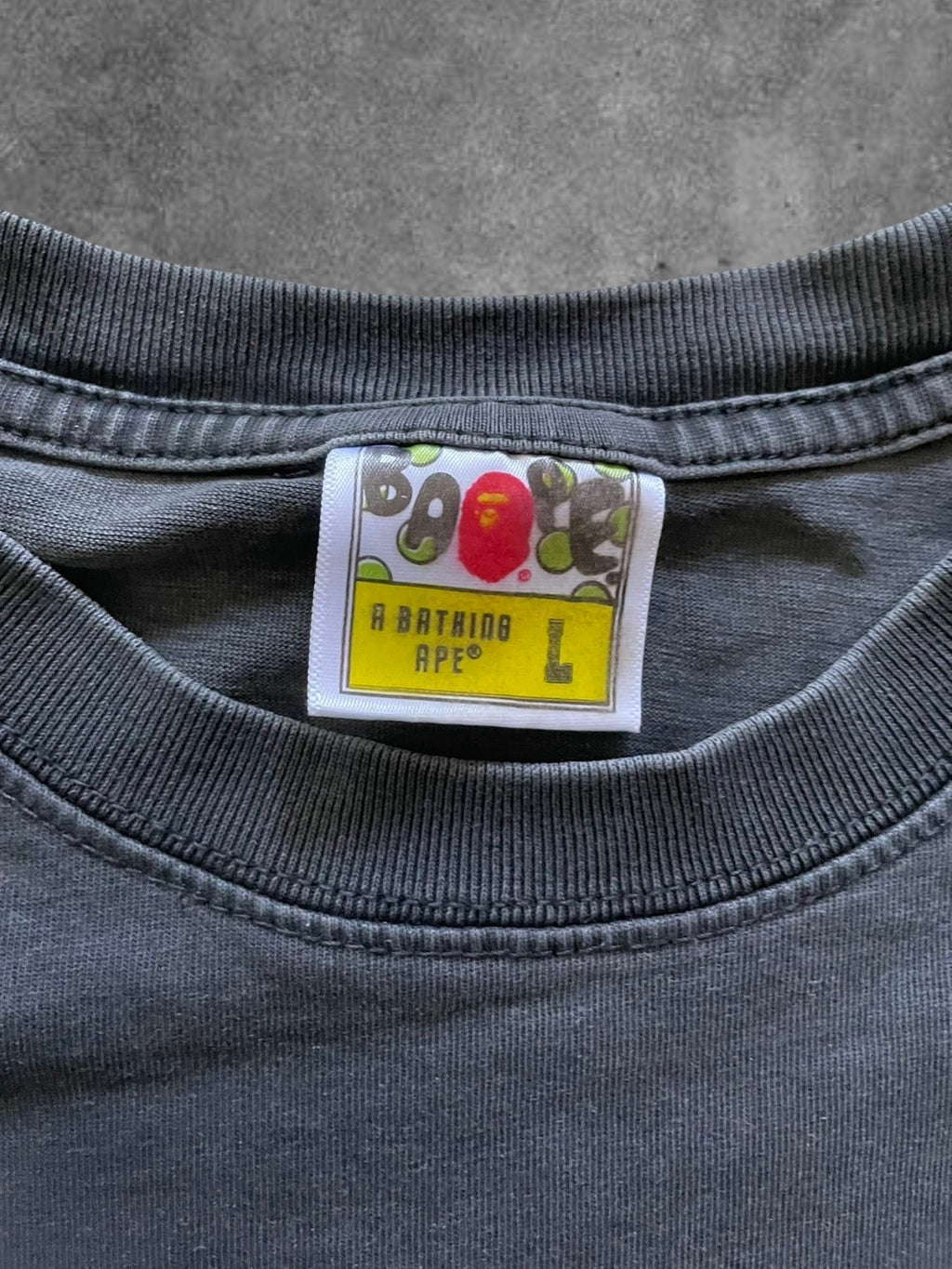 Bape 'Ape Shall Never Kill Ape' Tee - L