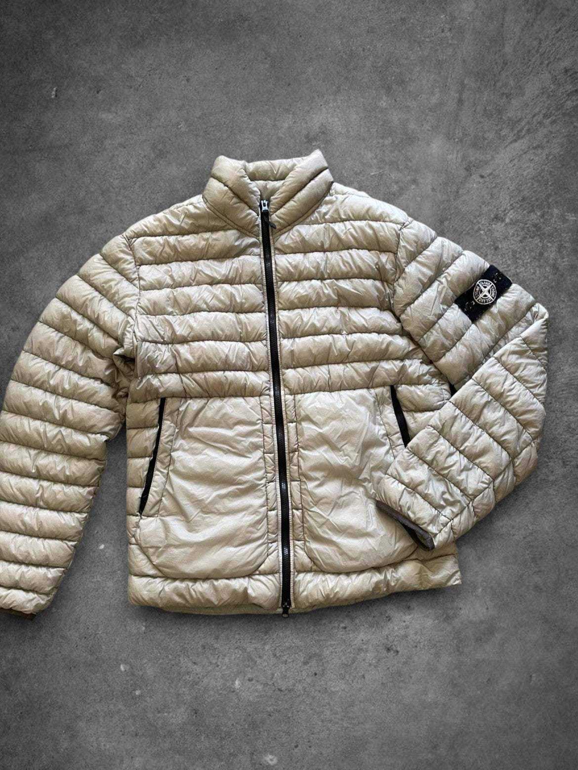 Stone Island Garment Dyed Micro Yarn Down - XL