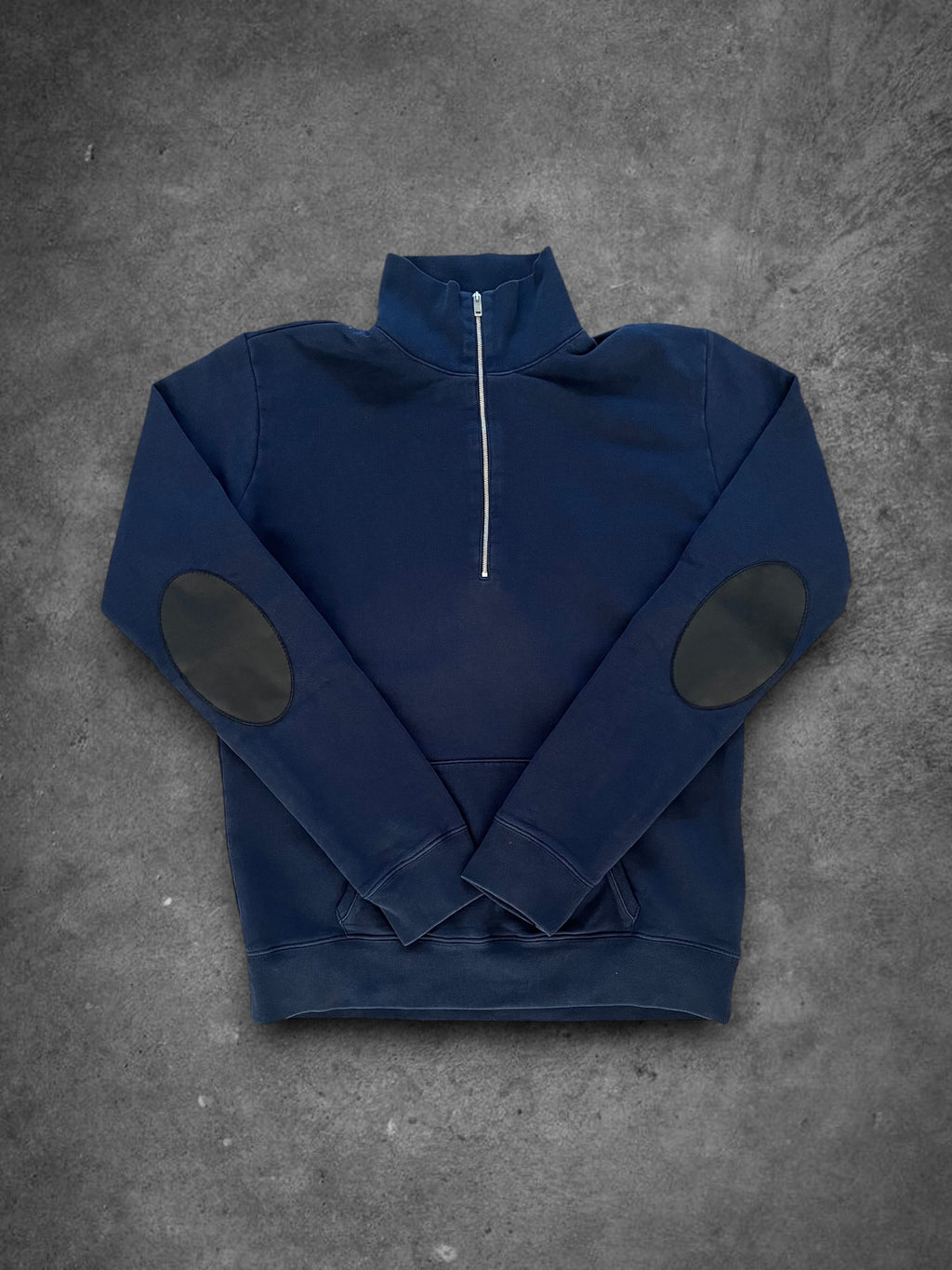 Maison Margiela Elbow Patch Quarter Zip - L