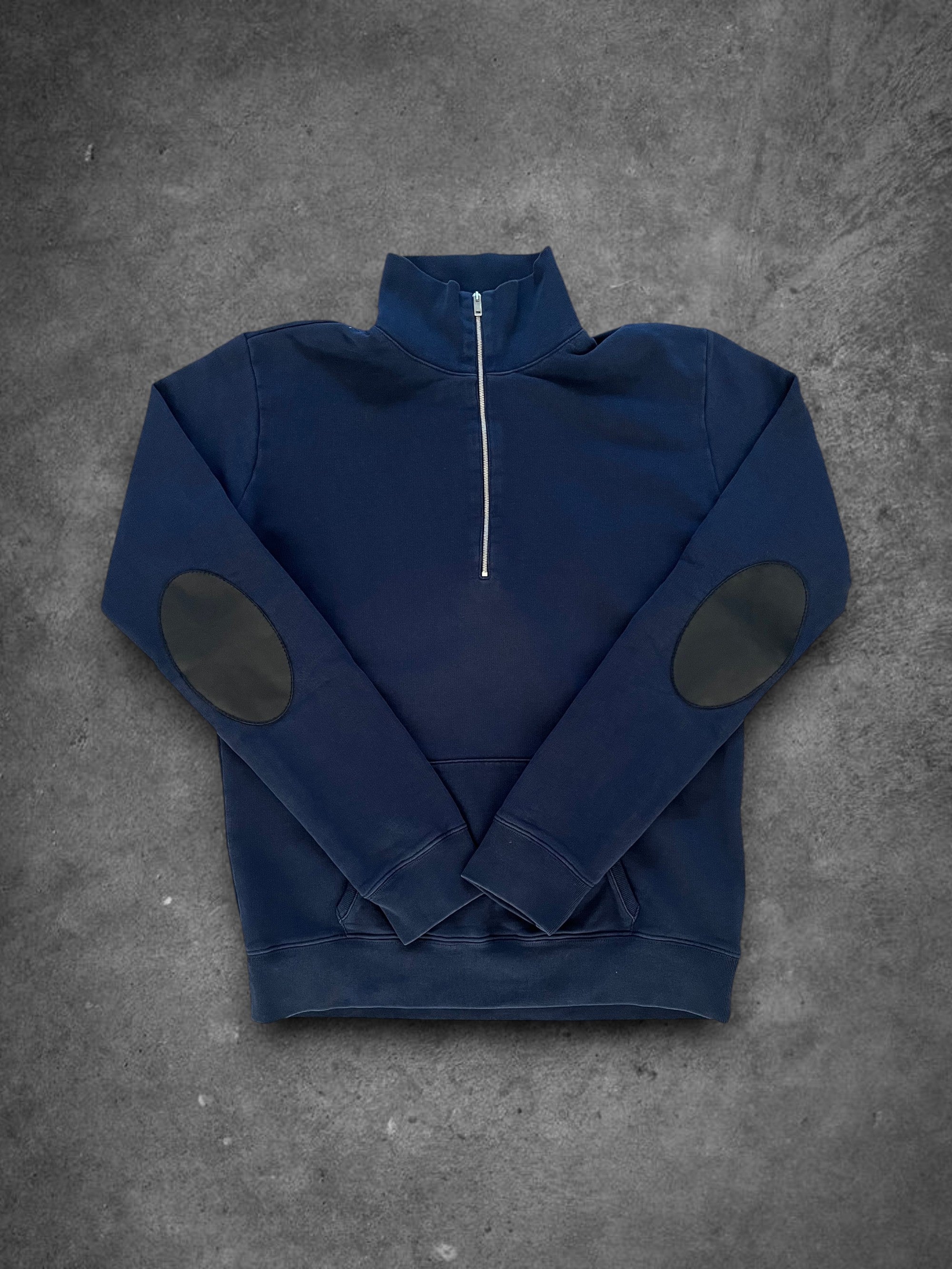 Maison Margiela Elbow Patch Quarter Zip - L