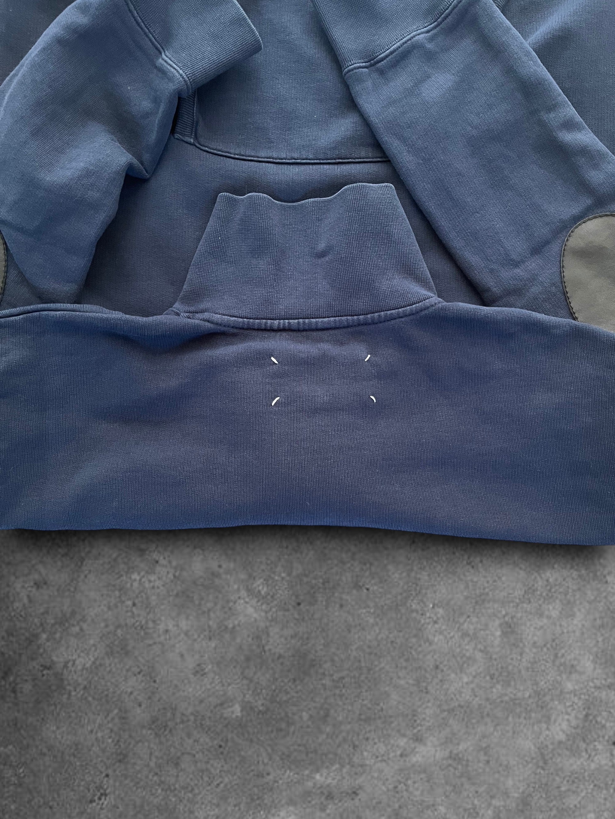 Maison Margiela Elbow Patch Quarter Zip - L