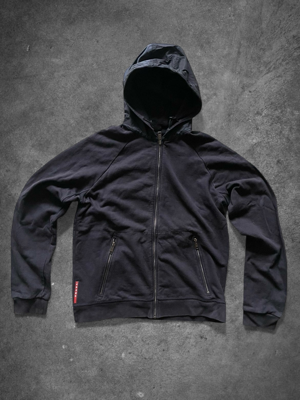 Prada Zip-Up Linea Rossa - L